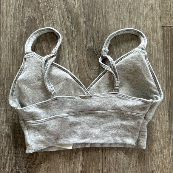 Size XS- Gilly Hicks by Hollister bralette-heather gray - Picture 4 of 5